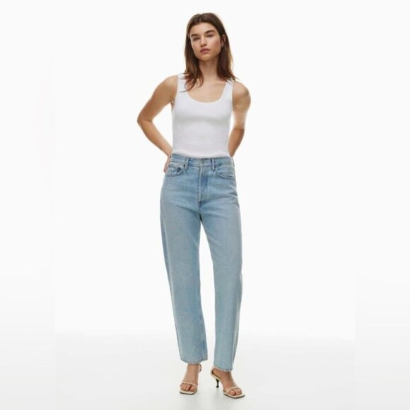 Aritzia Denim - ARITZIA AGOLDE 90s jeans wide leg high rise jeans 24